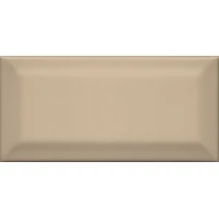 Плитка Kerama Marazzi  Клемансо бежевый тёмный грань 7,4x15 16052