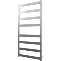 Полотенцесушитель электрический Grota Brezza 4607118217984 1200x630, ТЭН левый/правый, матовый хром