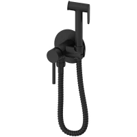 Гигиенический душ Oliveeka OL-829902-MB со смесителем, черный матовый