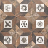 Керамогранит Elegance Deco Brown 20x20