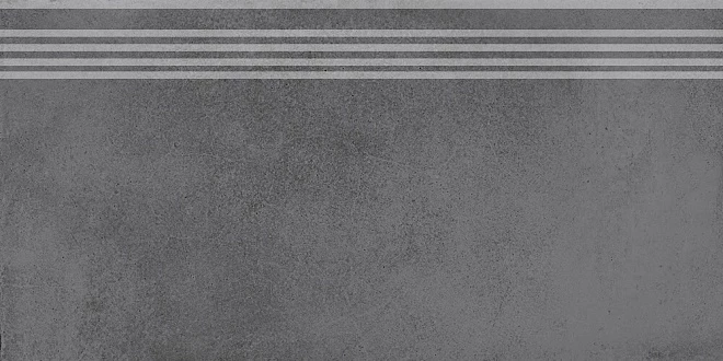 

Керамогранит Kerama Marazzi Ступень Мирабо серый темный обрезной 30x60 DD253700R\GR