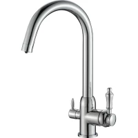 Смеситель для кухни Zorg SH 723 CR с подключением к фильтру, хром