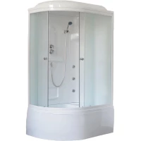 Душевая кабина 120x80x217 см Royal Bath RB8120BK2-M-R матовое