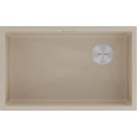 Кухонная мойка Paulmark Lumi LU74SK-LA 74x44 см, латте