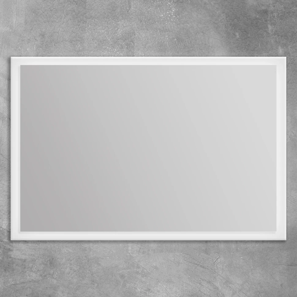 Зеркало 120х80 см белый глянец Cezares 45009 - фото 2
