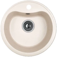 Кухонная мойка Dr.Gans Дора 25.015.B0435.401 43,5x43,5 см, белый