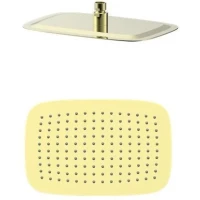 Верхний душ Wonzon & Woghand WW-88DP03-BG 300x200 мм, золотой матовый