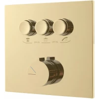 Смеситель для ванны Vincea VSCV-431BG4 встраиваемый, золотой матовый