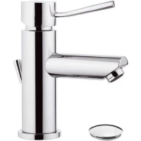 Смеситель для раковины Remer Minimal N10 с донным клапаном, хром