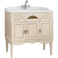 Тумба слонова кость золотая патина 84,1 см Belux Верди Н 85 4810924227201