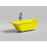 Ванна из литьевого мрамора Salini S-Sense Orlanda Kit 102116GF 170x80 см, покраска по RAL глянец полностью