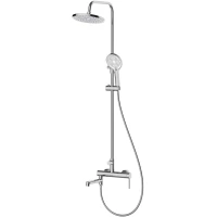 Душевая система DQ Stuttgart DA1773701 225 мм, со смесителем, хром