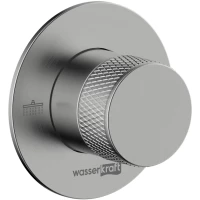 Переключатель на 2 положения WasserKRAFT Muritz 98DVR2BN никель