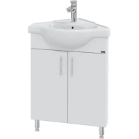 Тумба угловая белый глянец Санта Аврора 216001