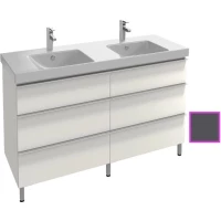 Тумба серый антрацит 136,6 см Jacob Delafon Odeon Up EB996-N14