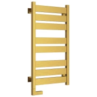 Полотенцесушитель электрический 800x400 состаренная латунь МЭМ левый Сунержа Центурион 2.0 051-5602-8040