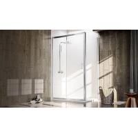 Душевой уголок 139,5x78,5 см Veconi Rovigo RV072-14080-01-C4 прозрачное