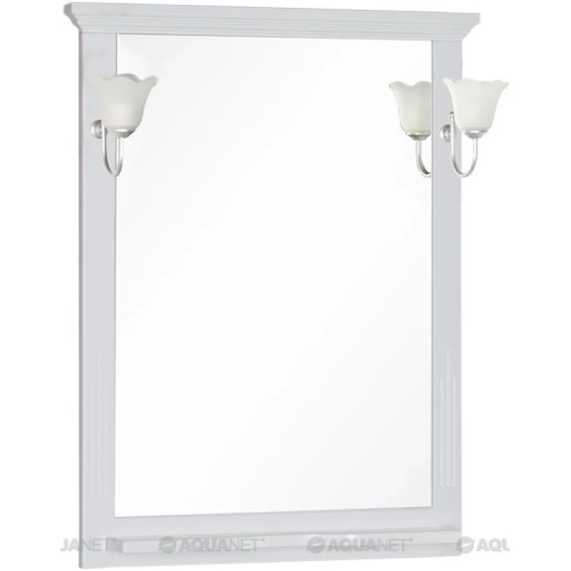Зеркало 77,7x100 см белый Aquanet Лагуна 00175306