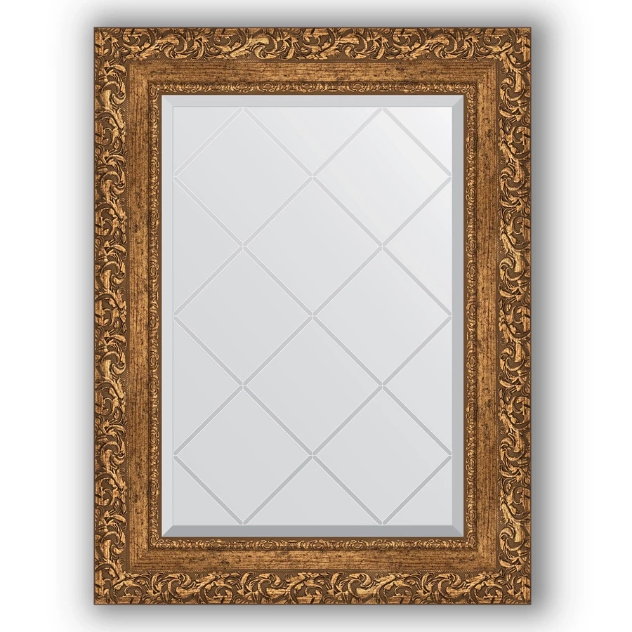 Зеркало 55x72 см виньетка бронзовая Evoform Exclusive-G BY 4013