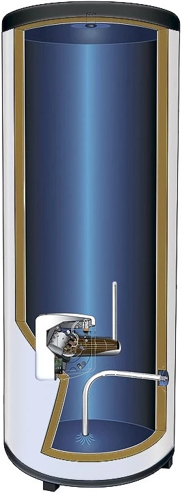 Электрический накопительный водонагреватель 300 л Atlantic Steatite Central Domestic 892250