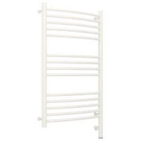 Полотенцесушитель электрический 800x500 белый матовый МЭМ правый, перемычка выгнутая Сунержа Богема 3.0 30-5803-8050