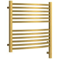 Полотенцесушитель электрический 600x600 состаренная латунь МЭМ правый Сунержа Аркус 3.0 051-5705-6060