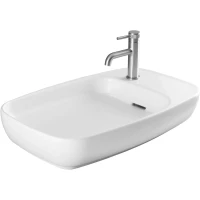 Раковина-чаша Allen Brau Liberty 4.32012.21 70x42,6 см, накладная, белый матовый