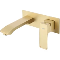 Смеситель для раковины Raglo R01.11.03 встраиваемый, золотой матовый