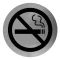 Табличка информационная "курение запрещено" Mediclinics PS0009CS - 1