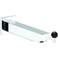 Излив для ванны Emmevi C00669/NEO 175 мм, черный матовый