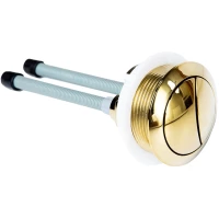 Кнопка арматуры бачка золото Cezares Royal Palace CZR-BTN-G