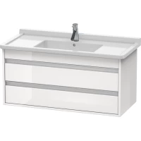 Тумба белый глянец 100 см Duravit Ketho KT664502222