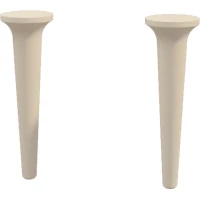 Комплект ножек для тумбы и пенала Cezares Idra 40435 29 см, Cotone