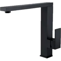 Смеситель для кухни Grocenberg GB4008BL черный матовый