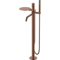 Смеситель напольный для ванны Boheme Stick Touch 129-BRB.2 бронза матовая