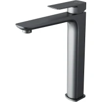 Смеситель для раковины Oliveeka OL-239003-BGM оружейная сталь матовый
