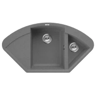 Кухонная мойка платина Tetogranit Omoikiri Sakaime 105C-PL 4993209