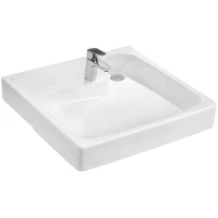 Раковина Santek Клио 1WH501780 63x61 см, над стиральной машиной, с кронштейнами, белый