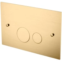 Кнопка смыва Boheme 648-MG для инсталляции, золотой матовый