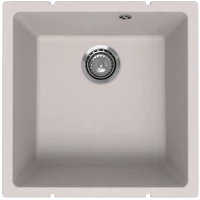 Кухонная мойка Ulgran Under 400-01 45x45 см, жасмин