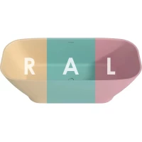 Ванна из литьевого мрамора Whitecross Clover 0220.170072.2XXXX 170x72 см, отдельностоящая, покраска по RAL матовый полностью