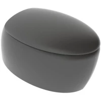 Унитаз подвесной GSG Touch TOWCSOSC021 безободковый, пепельный матовый