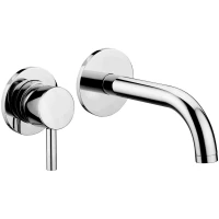 Смеситель для раковины Paffoni Stick SK006CR70 встраиваемый, без донного клапана, хром