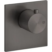 Термостат для душа Gessi Gessi316 54554#707 встраиваемый, черный хром матовый