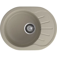Кухонная мойка GranFest Rondo 580L 57,9x44,5 см, топаз
