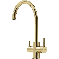 Смеситель для кухни Sancos Taper SC4012ZG с подключением к фильтру, золотой