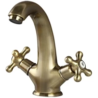 Смеситель для раковины Gappo G1063-4 бронза