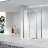 Душевой уголок Vincea Como-N VSR-4CN8015CL 150x80 см, профиль хром, стекло прозрачное