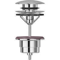 Донный клапан для раковины Newform 230.21.018 универсальный, хром