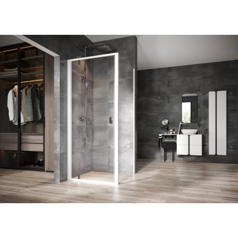 Душевой уголок 90x80 см Ravak Nexty NDOP1 + NPSS 03O70100Z1 + 90O40100Z1 прозрачное Душевой уголок 90x80 см Ravak Nexty NDOP1 + NPSS 03O70100Z1 + 90O40100Z1 прозрачное